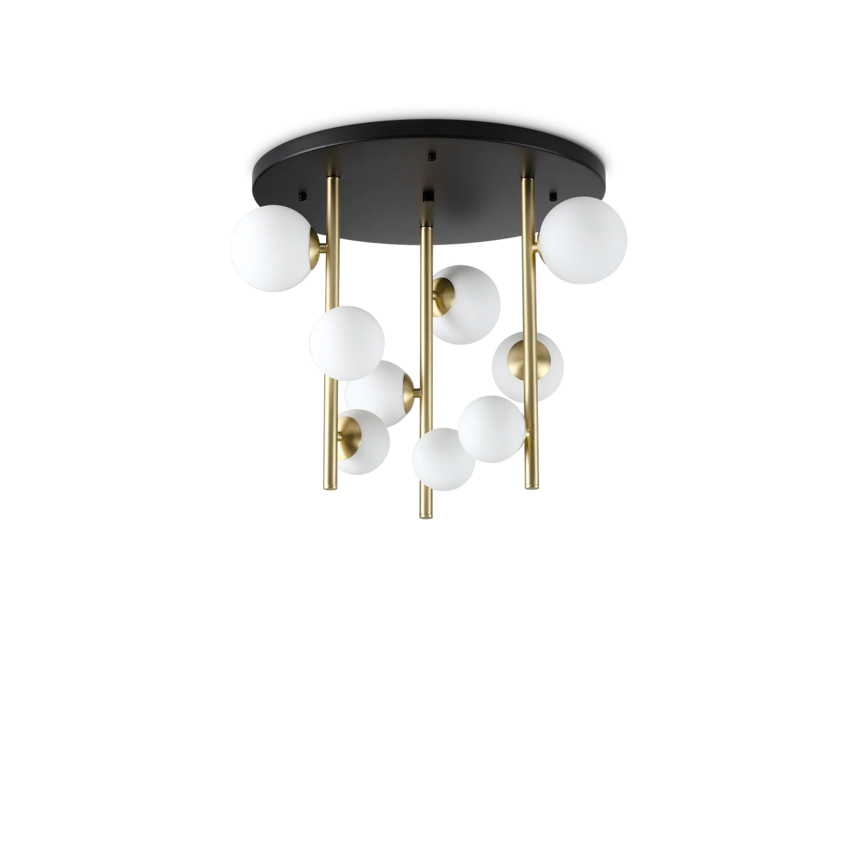 Plafonieră Ideal Lux Perlage PL9, alb, 328423