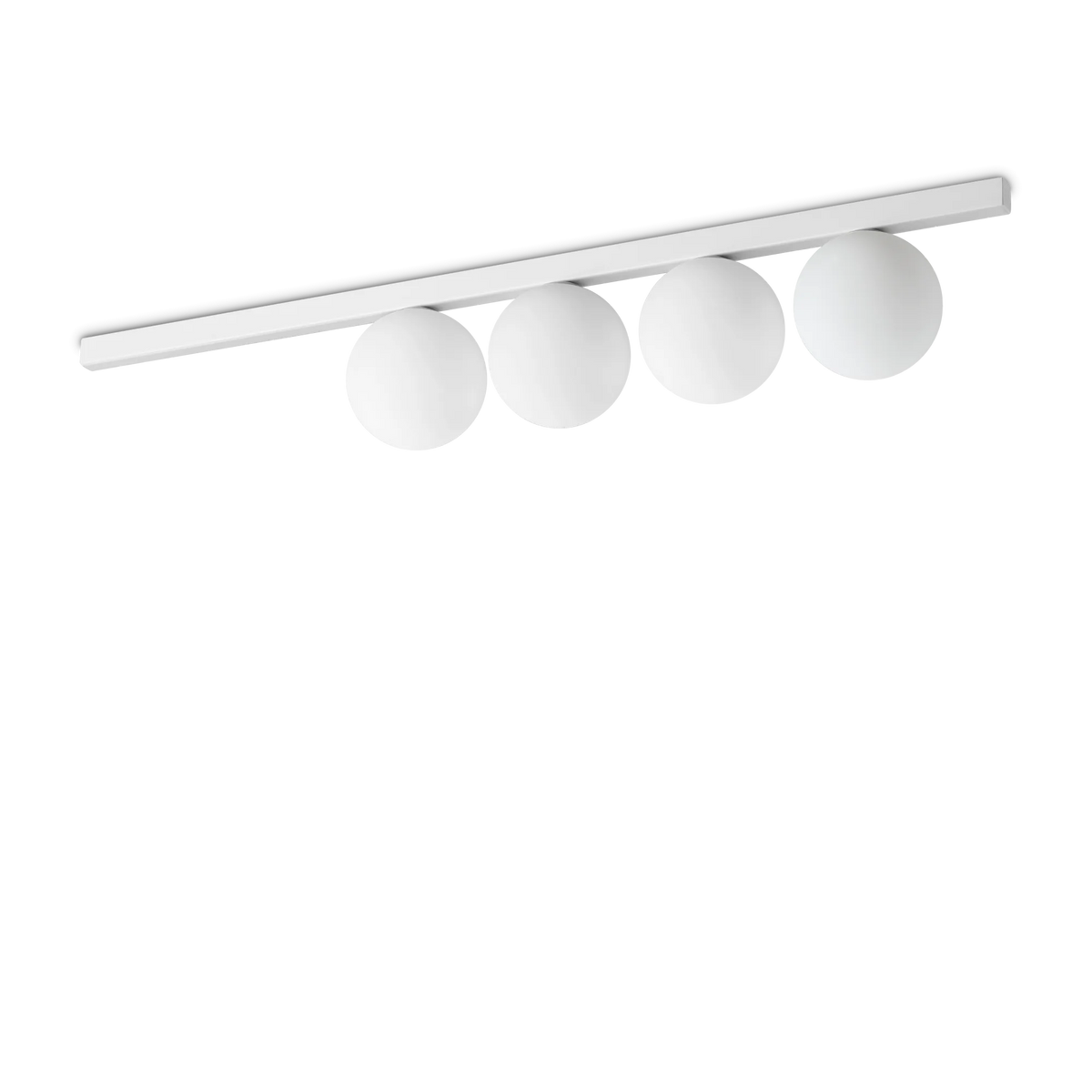 Plafonieră Ideal Lux Binomio PL4, alb, 328454