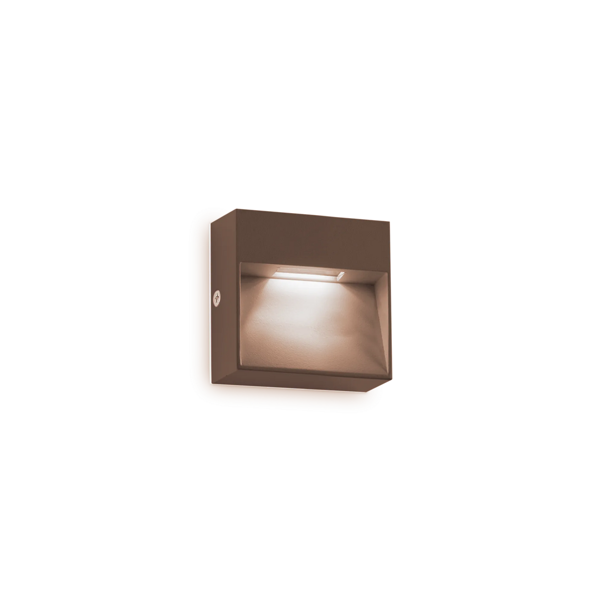 Aplică de exterior Ideal Lux Dedra Big, cafea, 328621