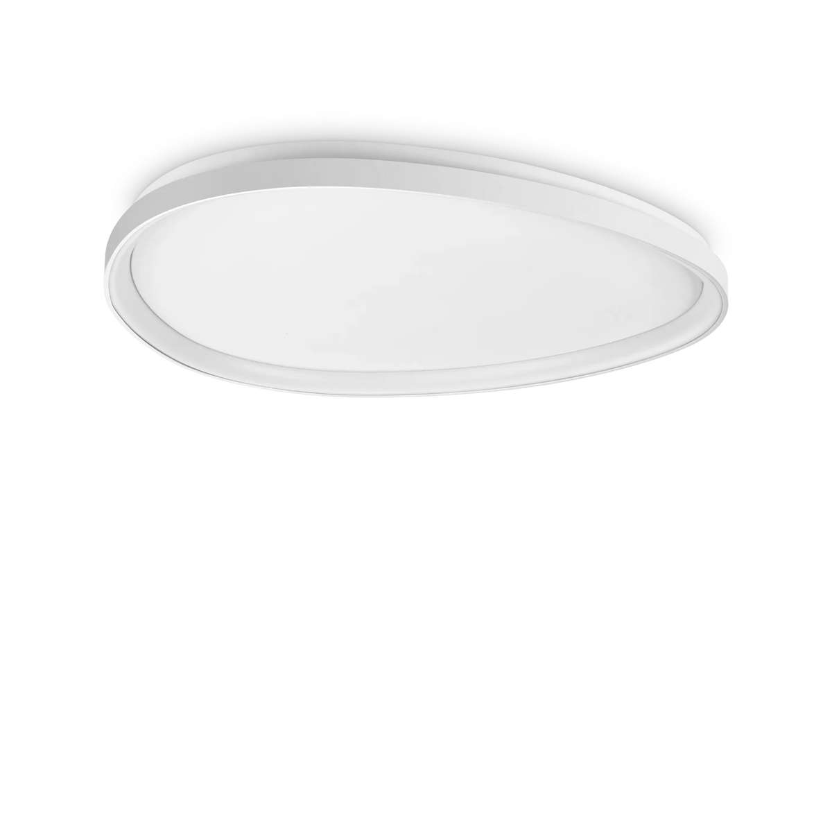 Plafonieră Ideal Lux Gemini DALI/PUSH 3000K, alb, Ø81 cm, 328973