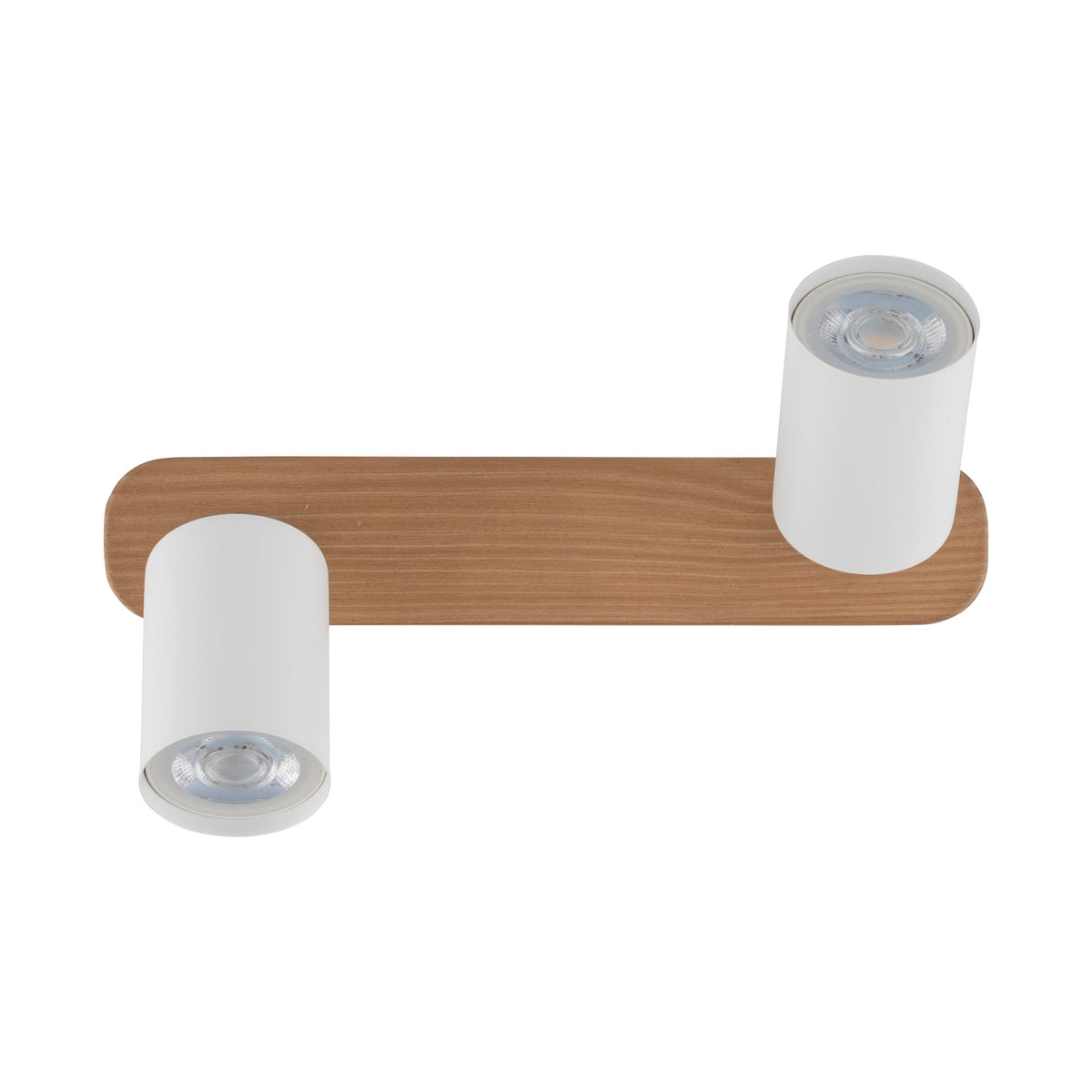 Aplică TK Lighting Top 2, lemn, alb, 2 x GU10, 3295