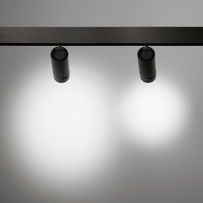 EGO TRACK 10W 20°-40° ZOOM 4000K ON-OFF BK