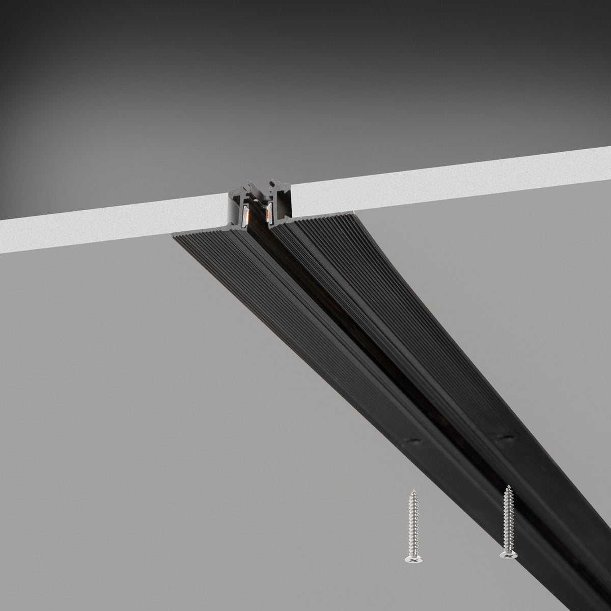Profil Ideal Lux Deva Profile Recessed Easy 1000 Mm, negru, 332499