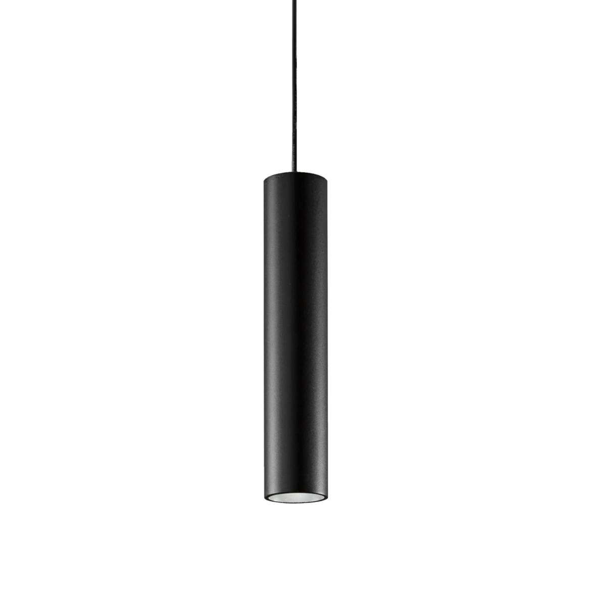 Pendul Ideal Lux Deva Pendant Tube 06W, negru, 332932