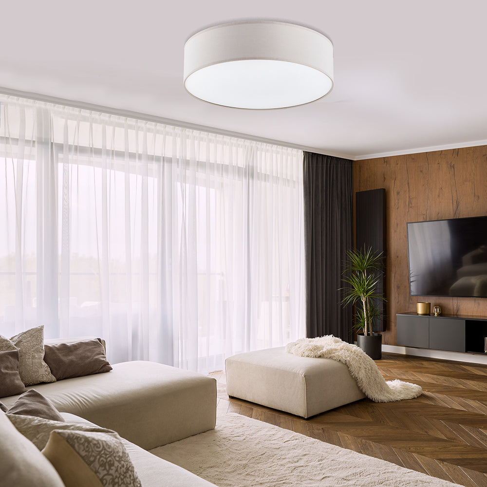 Plafonieră TK Lighting Rondo 4 500, cappuccino, 4 x E27, 3337