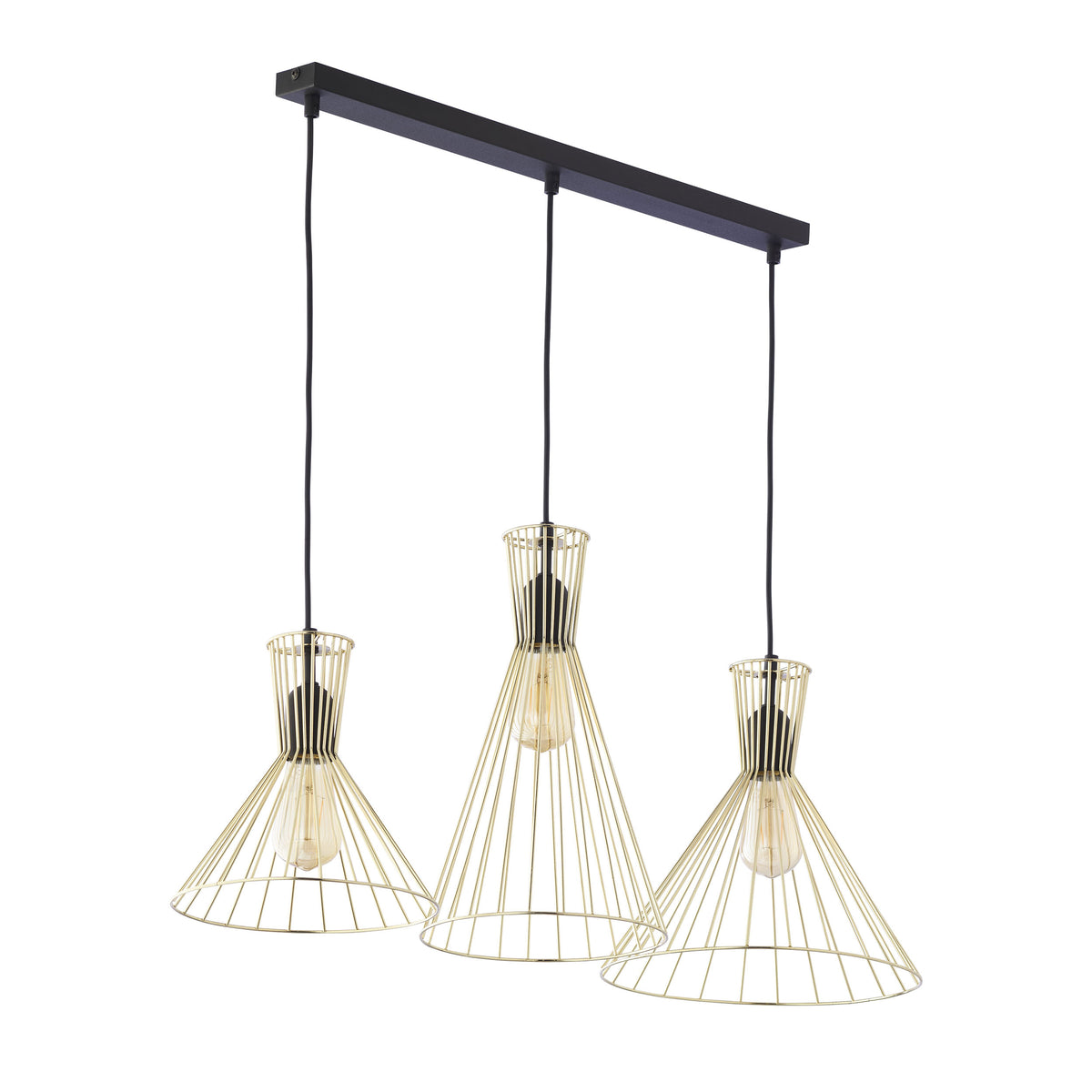 Lustră TK Lighting Sahara 3 Bară, 3 x E27, 3352