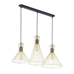 Lustră TK Lighting Sahara 3 Bară, 3 x E27, 3352