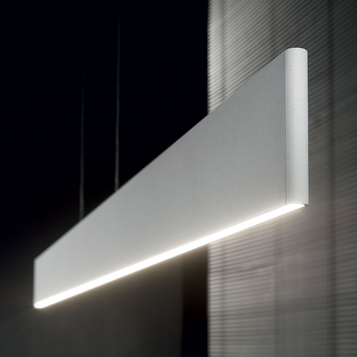 Pendul liniar Ideal Lux Desk Wide SP2, alb, 336206