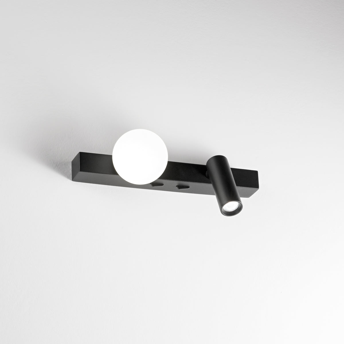 Aplică Ideal Lux Ping Pong, negru, 336664
