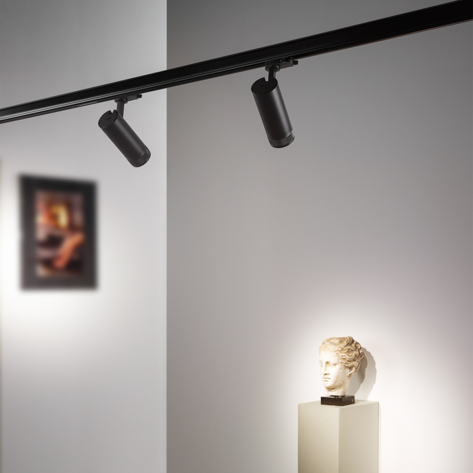 EOS TR 3-PHASE 25W 3000K DALI WH