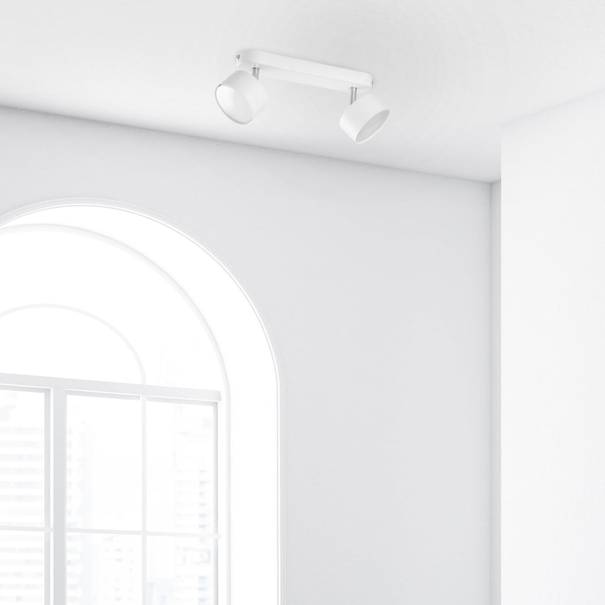 Aplică TK Lighting Clark 2, alb, 2 x GX53, 3395