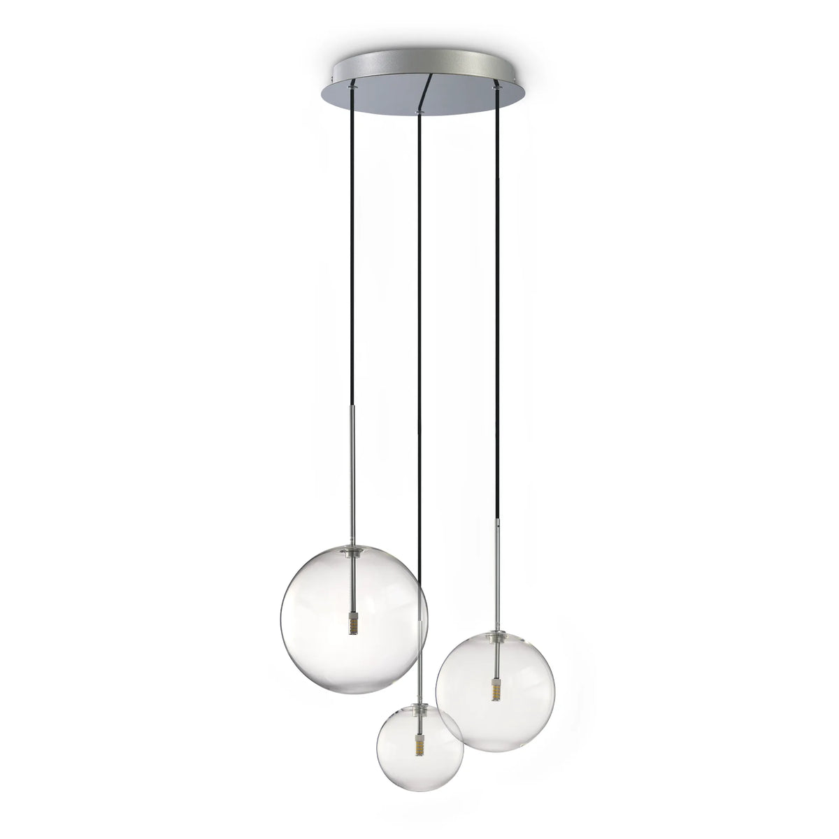Lustră Ideal Lux Equinoxe SP03, crom, 339696