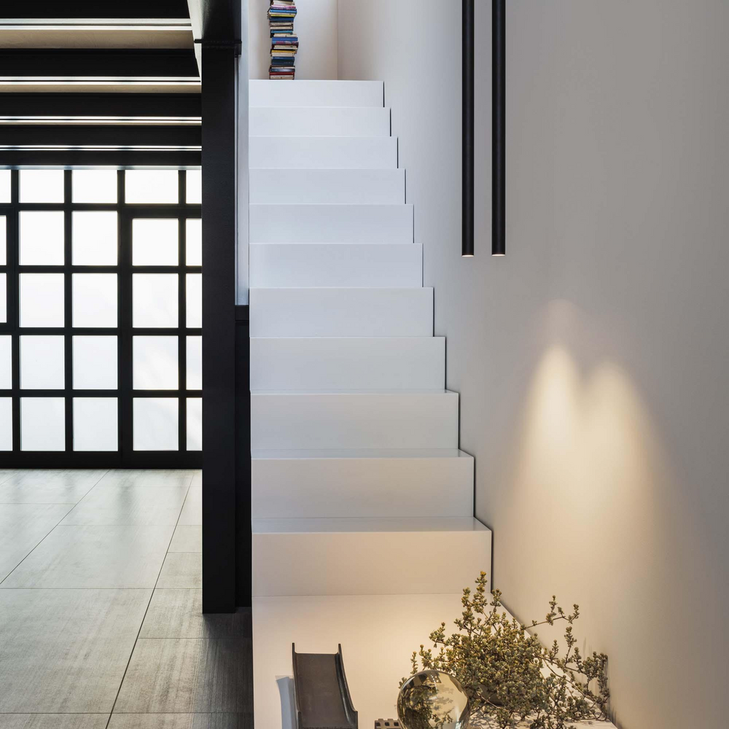 ULTRATHIN SP D100 ROUND DALI/PUSH NERO 321783