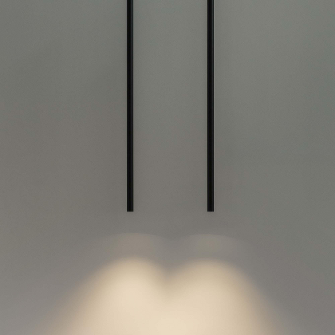 ULTRATHIN SP D100 ROUND DALI/PUSH NERO 321783