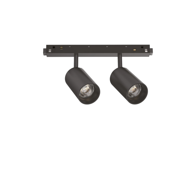 EGO TRACK DOUBLE 16W 3000K ON-OFF BK