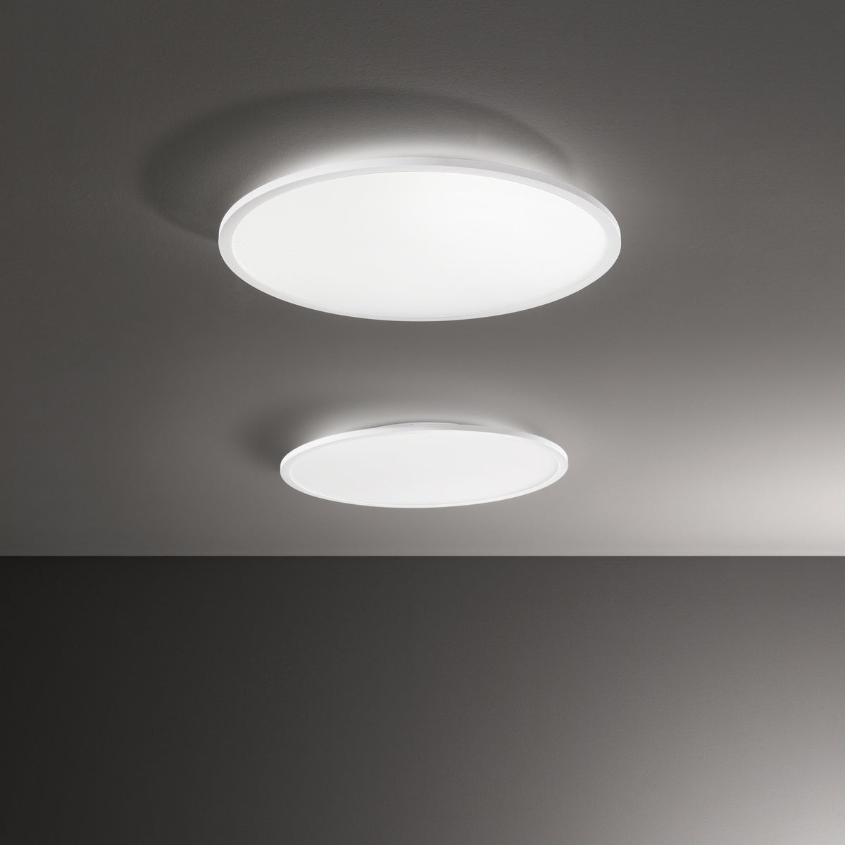 Plafonieră Ideal Lux Fly Slim 2700K, Ø45 cm, 341231