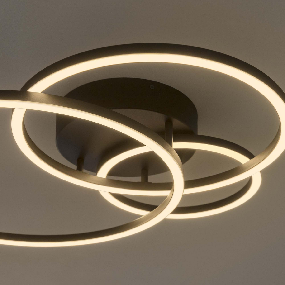 Plafonieră Ideal Lux Frame Cerchio 2700K, alb, 341309