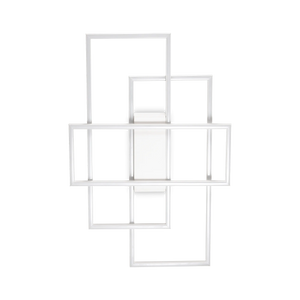 Plafonieră Ideal Lux Frame Rettangolo 2700K, alb, 341323