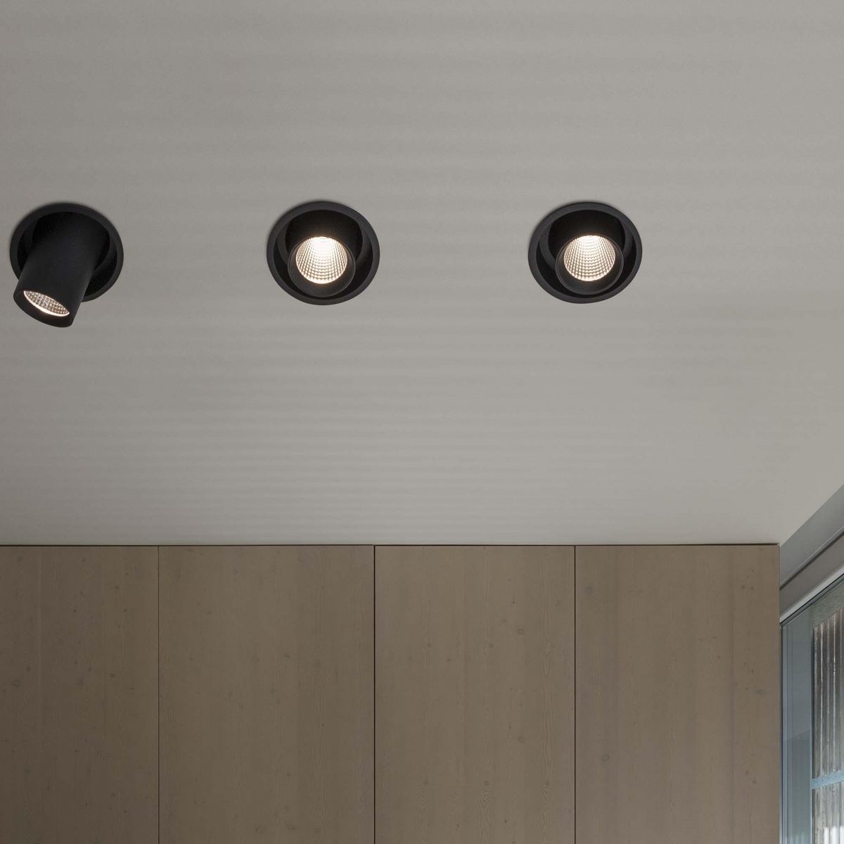Spot încastrat Ideal Lux Nova 12W 4000K, negru, 267920