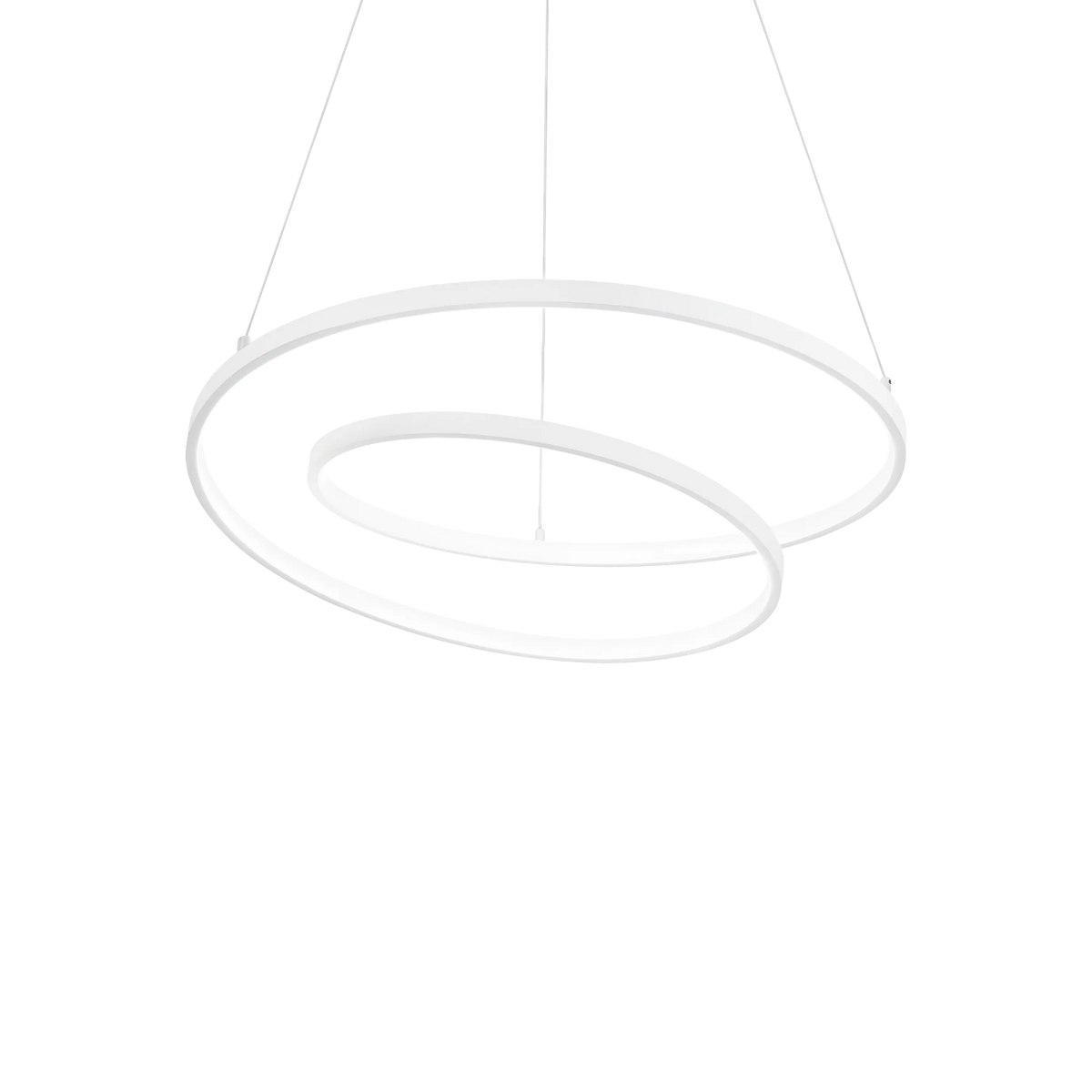 Lustră Ideal Lux Oz ON-OFF 4000K, alb, Ø60 cm, 342375