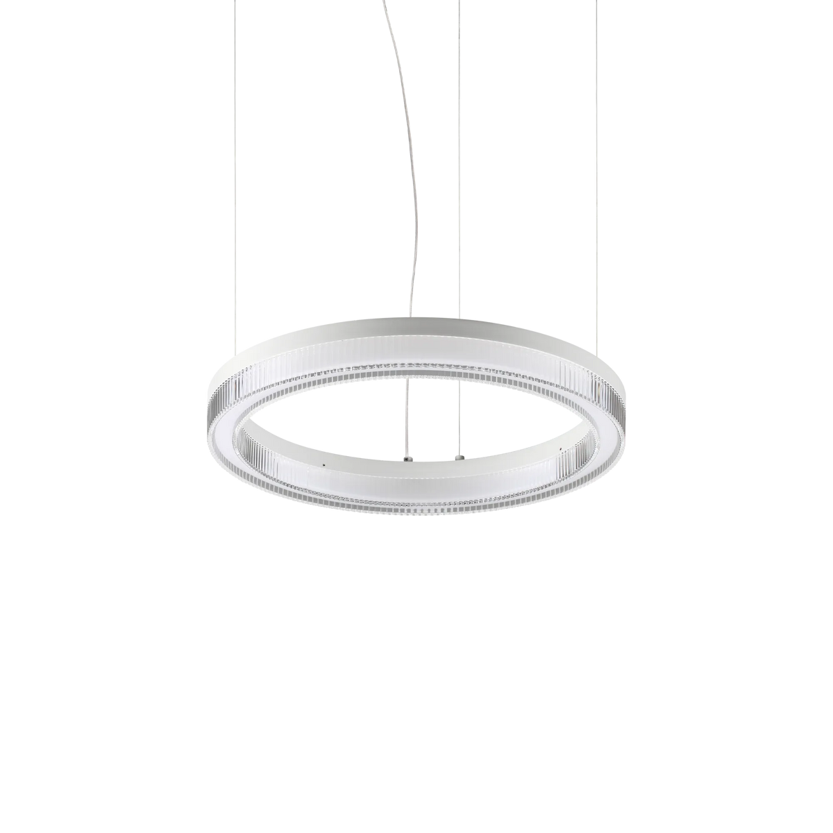 Lustră Ideal Lux Crown, alb, Ø40 cm, 343402