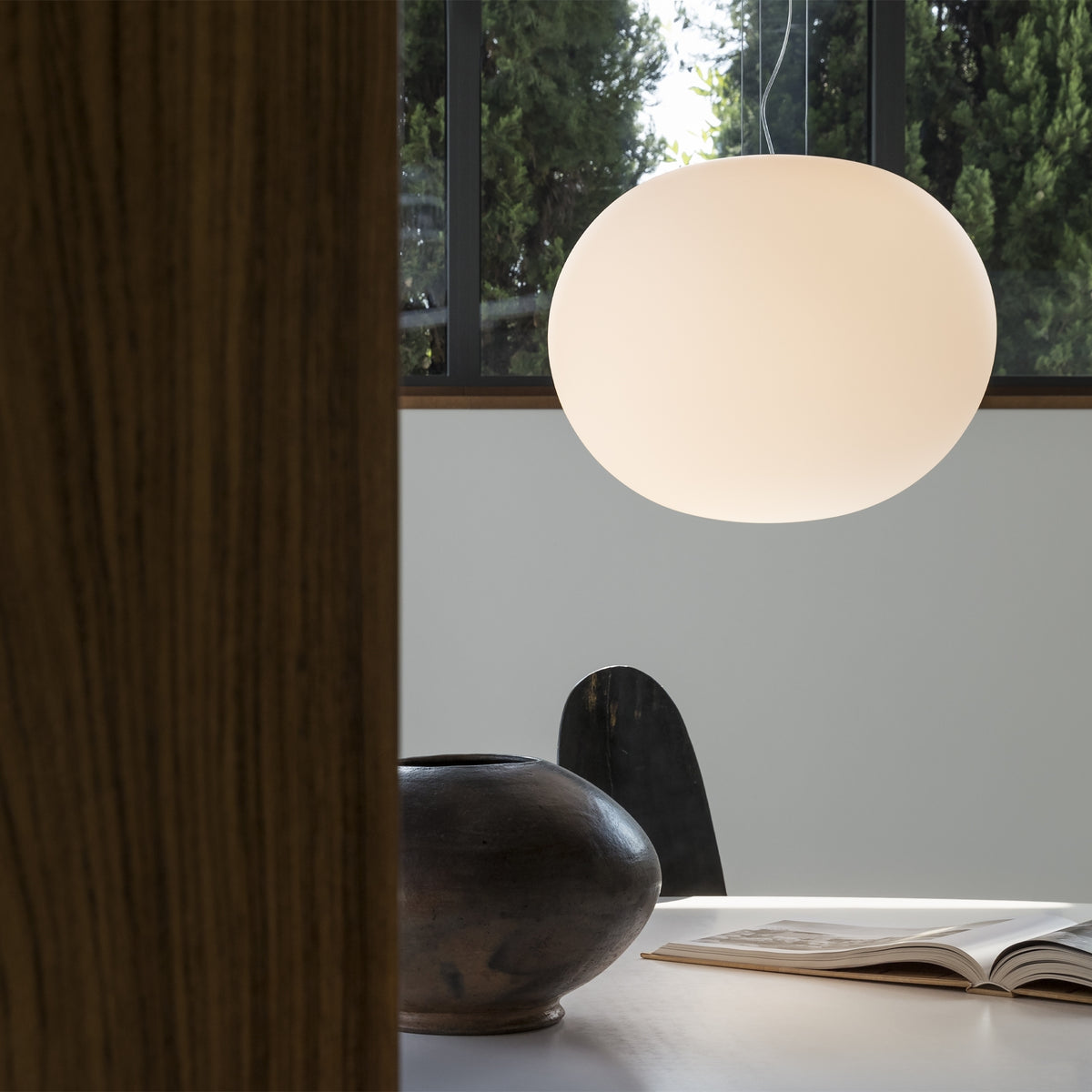 Pendul Ideal Lux Cotton SP1, Ø50 cm, 344591