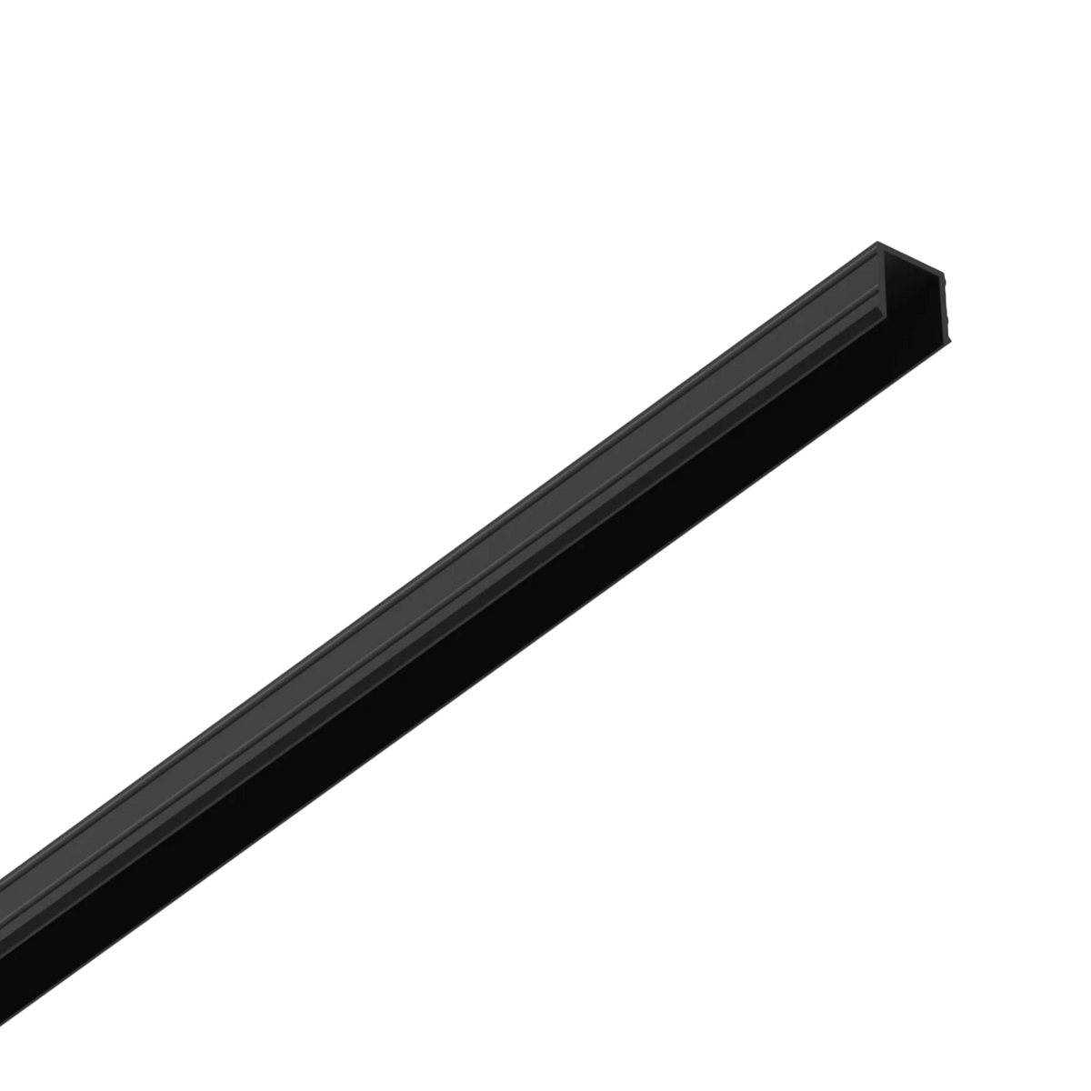 Capac pentru profil Ideal Lux Ego Blind Cover Low, negru, 344751
