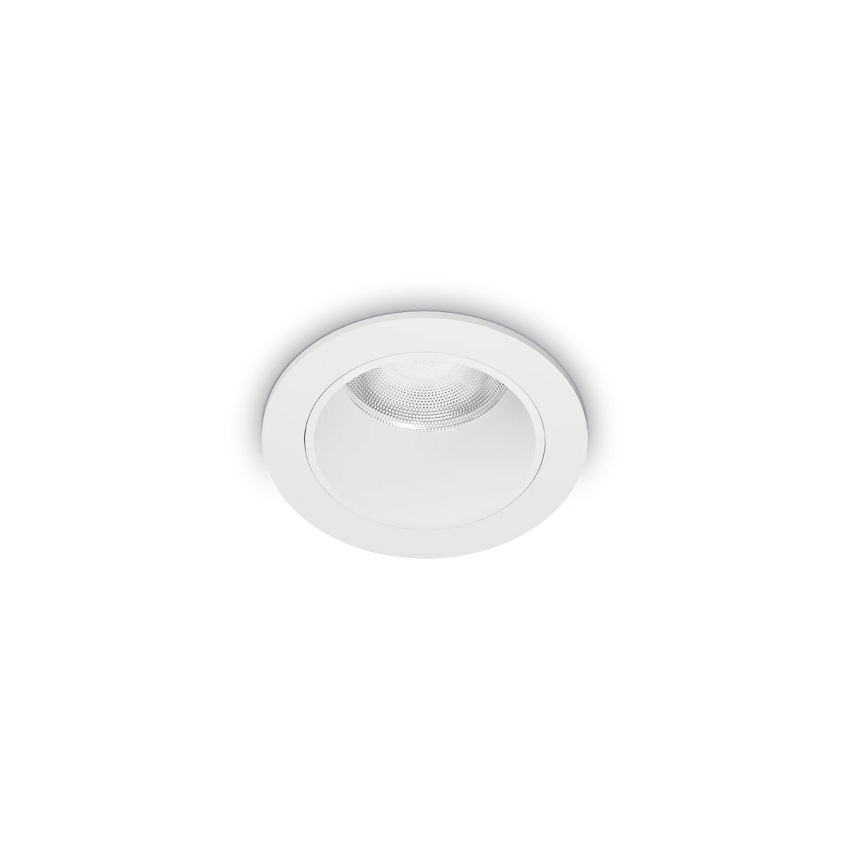 Spot încastrat Ideal Lux Quark 9.0W 3000K, alb, 344836