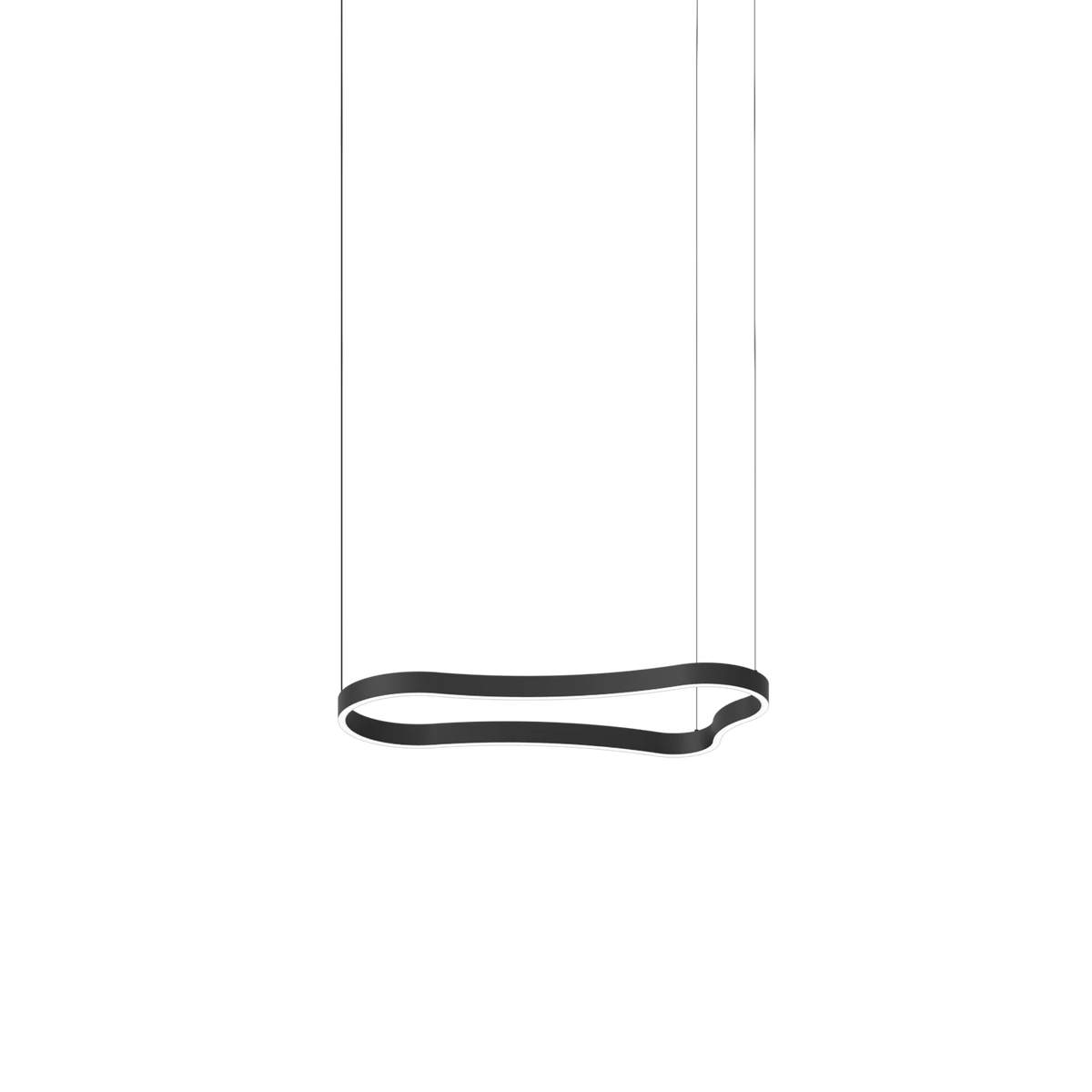 Lustră Ideal Lux Waves-1, negru, 345215