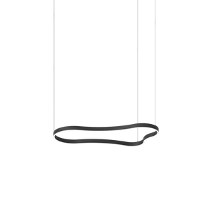 Lustră Ideal Lux Waves-2, negru, 345246
