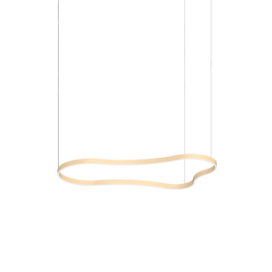 Lustră Ideal Lux Waves-3, auriu, 345284