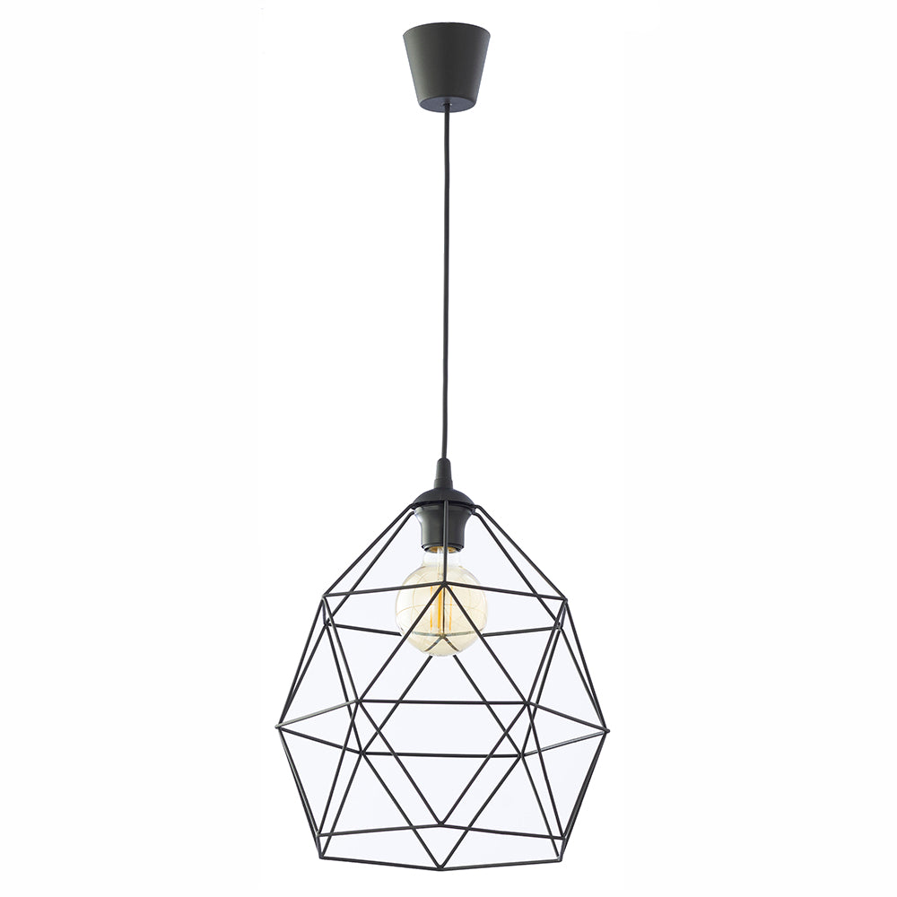 Pendul TK Lighting Galaxy 1XL, negru, 3455