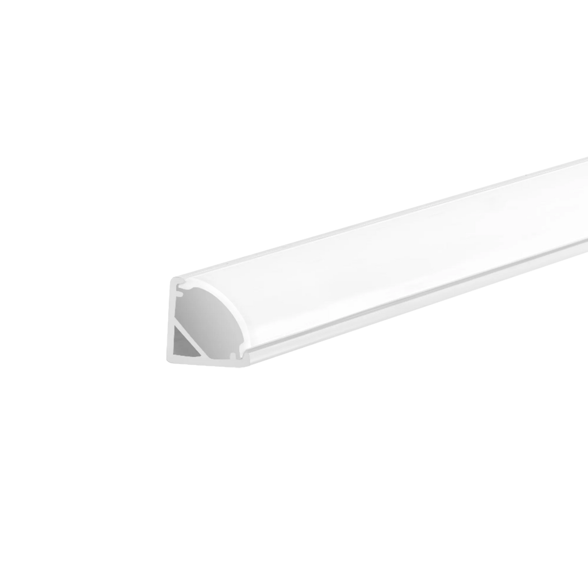 Profil LED de colț rotund Ideal Lux Slot D10×D10, 3000 mm, alb, 346304