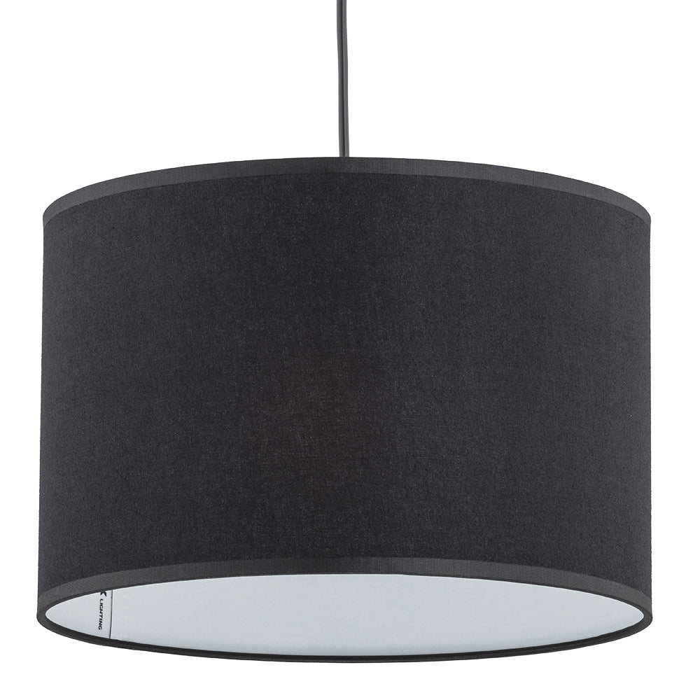Lustră TK Lighting Rondo 3, negru, 3 x E27, 3465