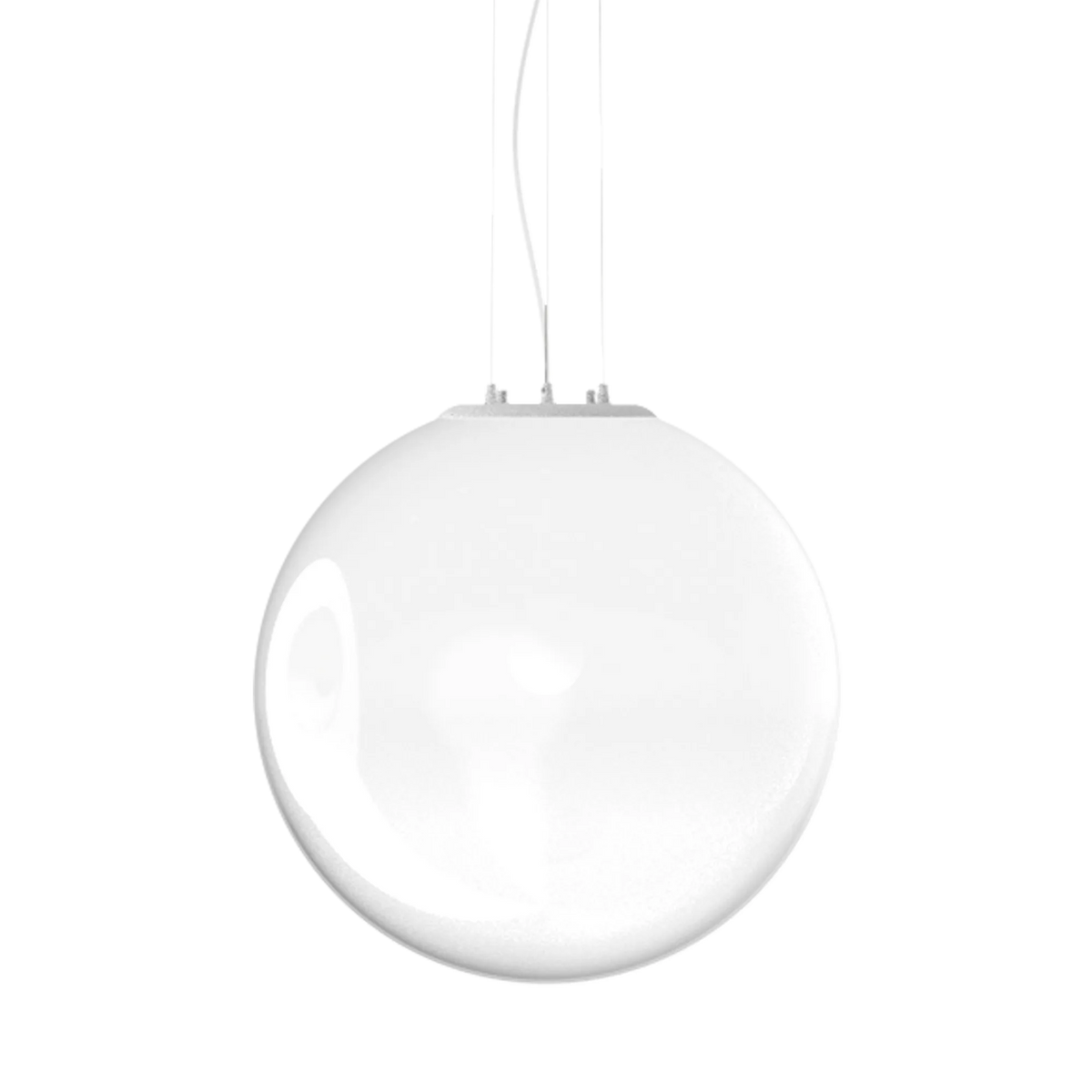 Pendul Ideal Lux Mapa Clear SP1 Opal, Ø50 cm, 346625