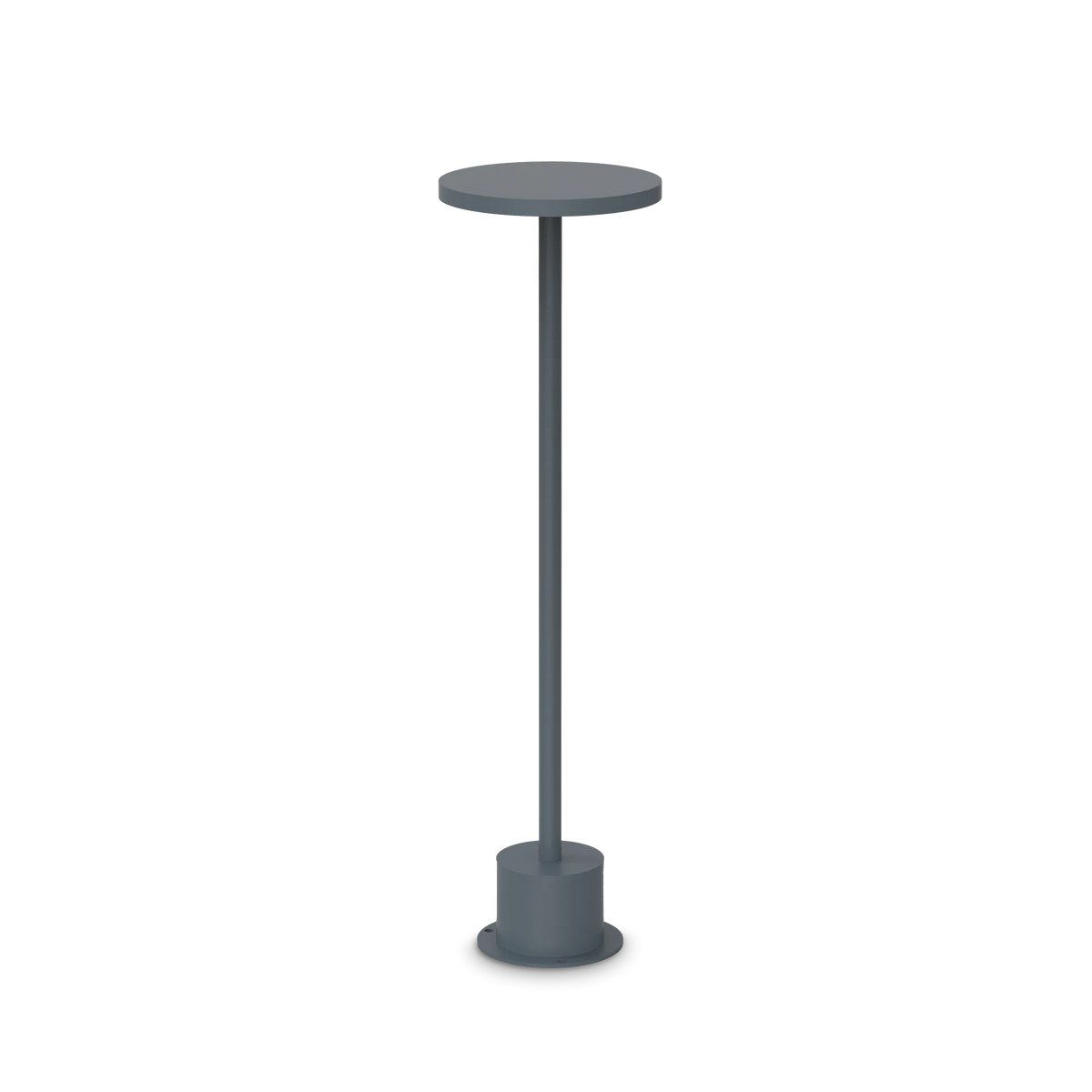 Lampă de exterior Ideal Lux Toffee, antracit, Ø16 cm, H50 cm, 347837