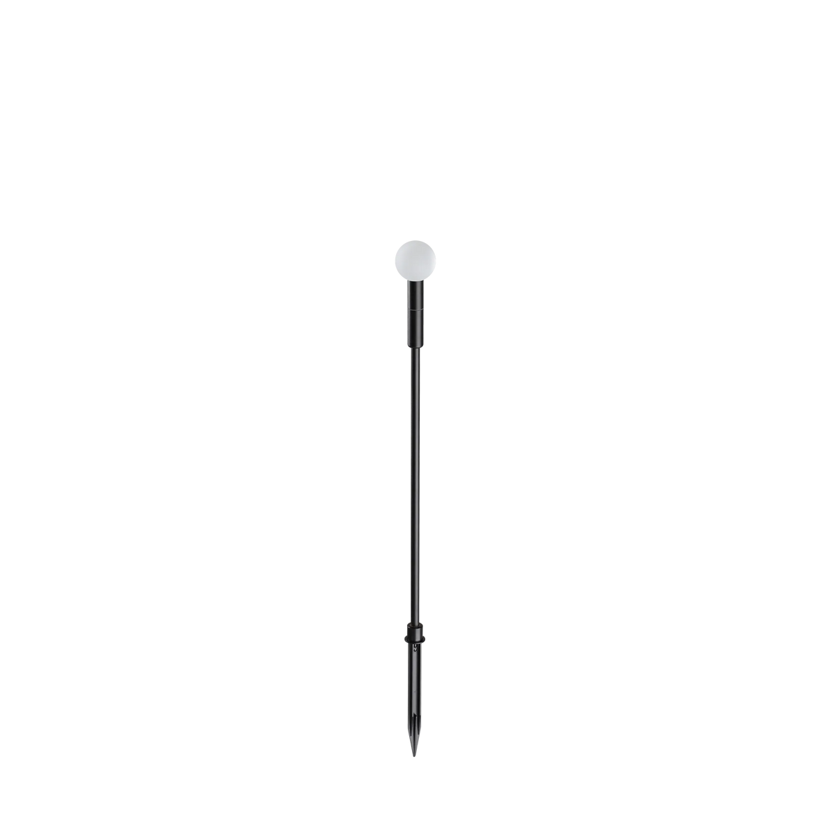 Stâlp de iluminat exterior Ideal Lux Twiggy Sphere, negru, H65 cm, 347905