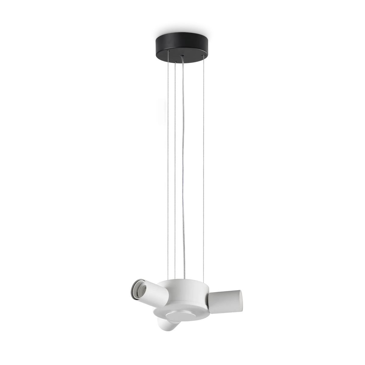 Structură pentru lustră Ideal Lux Set Up MSP3, negru, 348216