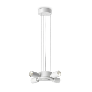 Structură pentru lustră Ideal Lux Set Up MSP4, alb, 348230