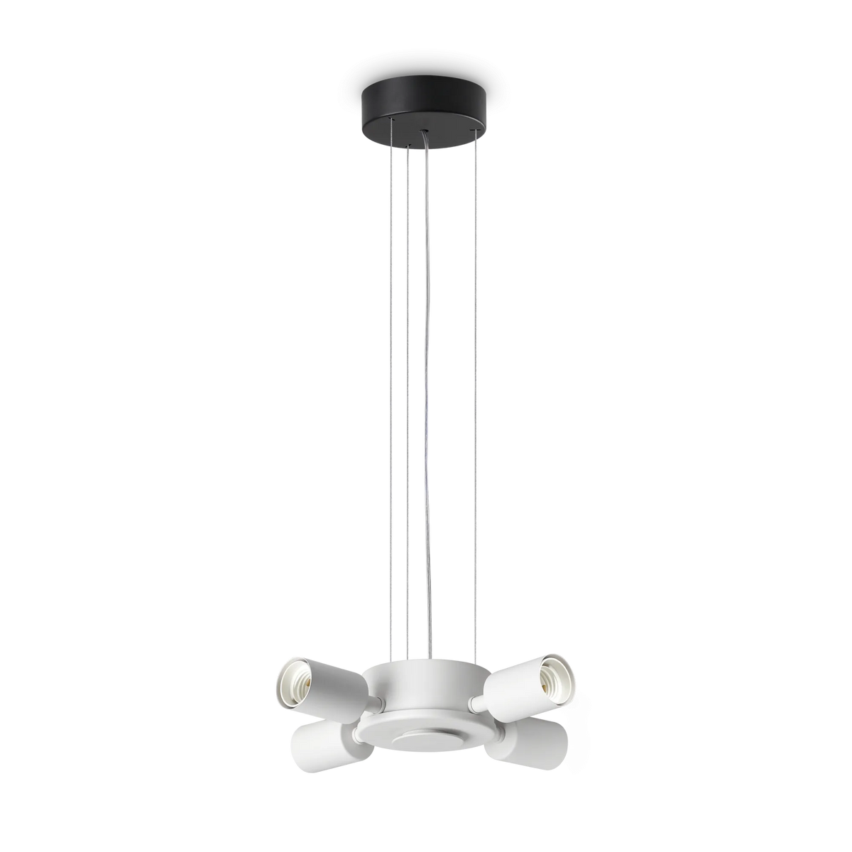 Structură pentru lustră Ideal Lux Set Up MSP4, negru, 348254