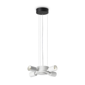 Structură pentru lustră Ideal Lux Set Up MSP4, negru, 348254