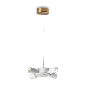 Structură pentru lustră Ideal Lux Set Up MSP4, alamă, 348261