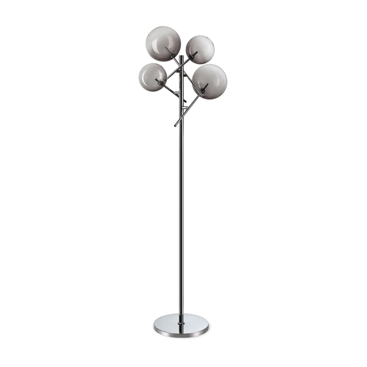 Lampadar Ideal Lux Equinoxe PT4, fumuriu, degradé, 348292