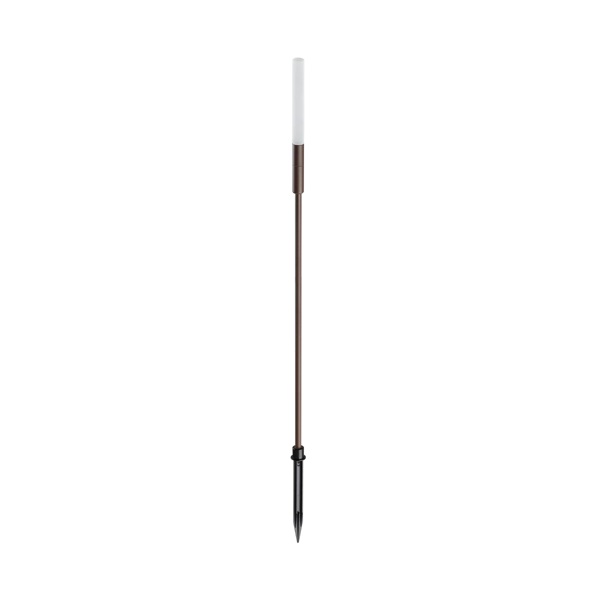 Stâlp de iluminat exterior Ideal Lux Twiggy Line, cafea, H99 cm, 348339