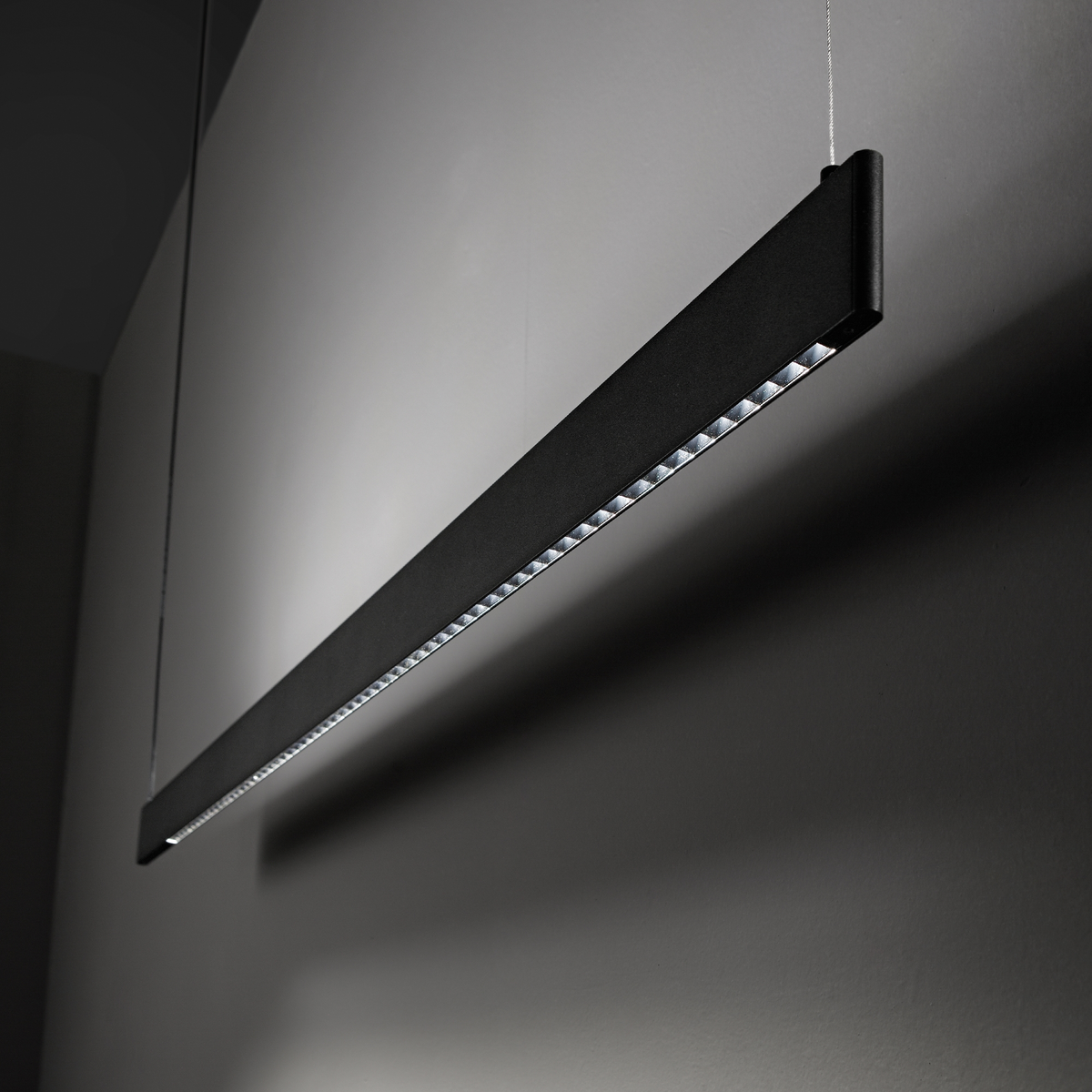 Lustră Ideal Lux Steel Slim Accent 1200 mm 3000K, alb, 348414