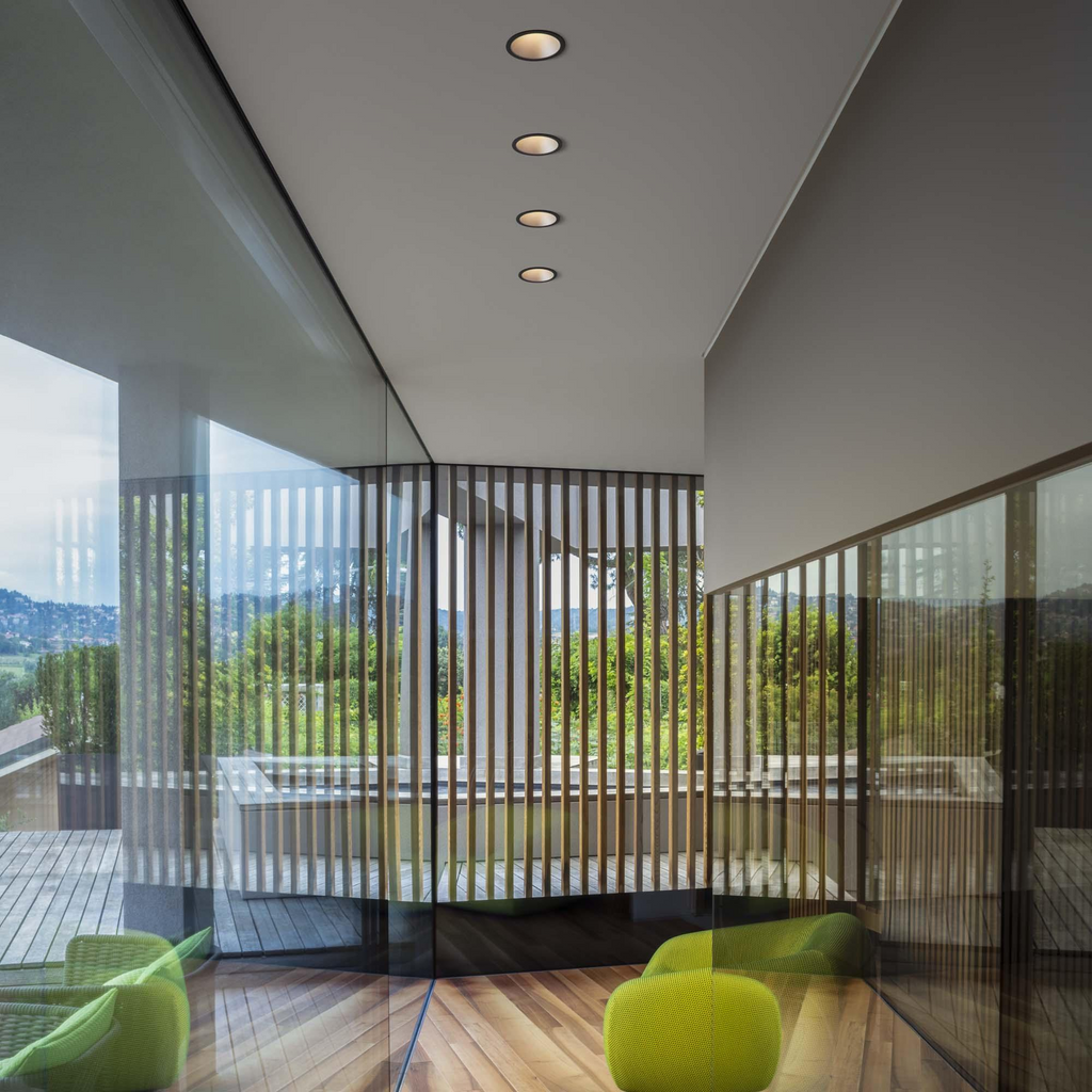 GAME TRIM ROUND 20W 3000K WH GD