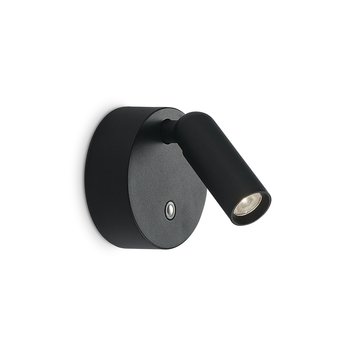 Aplică Ideal Lux Bean Round Rechargeable, negru, 350240