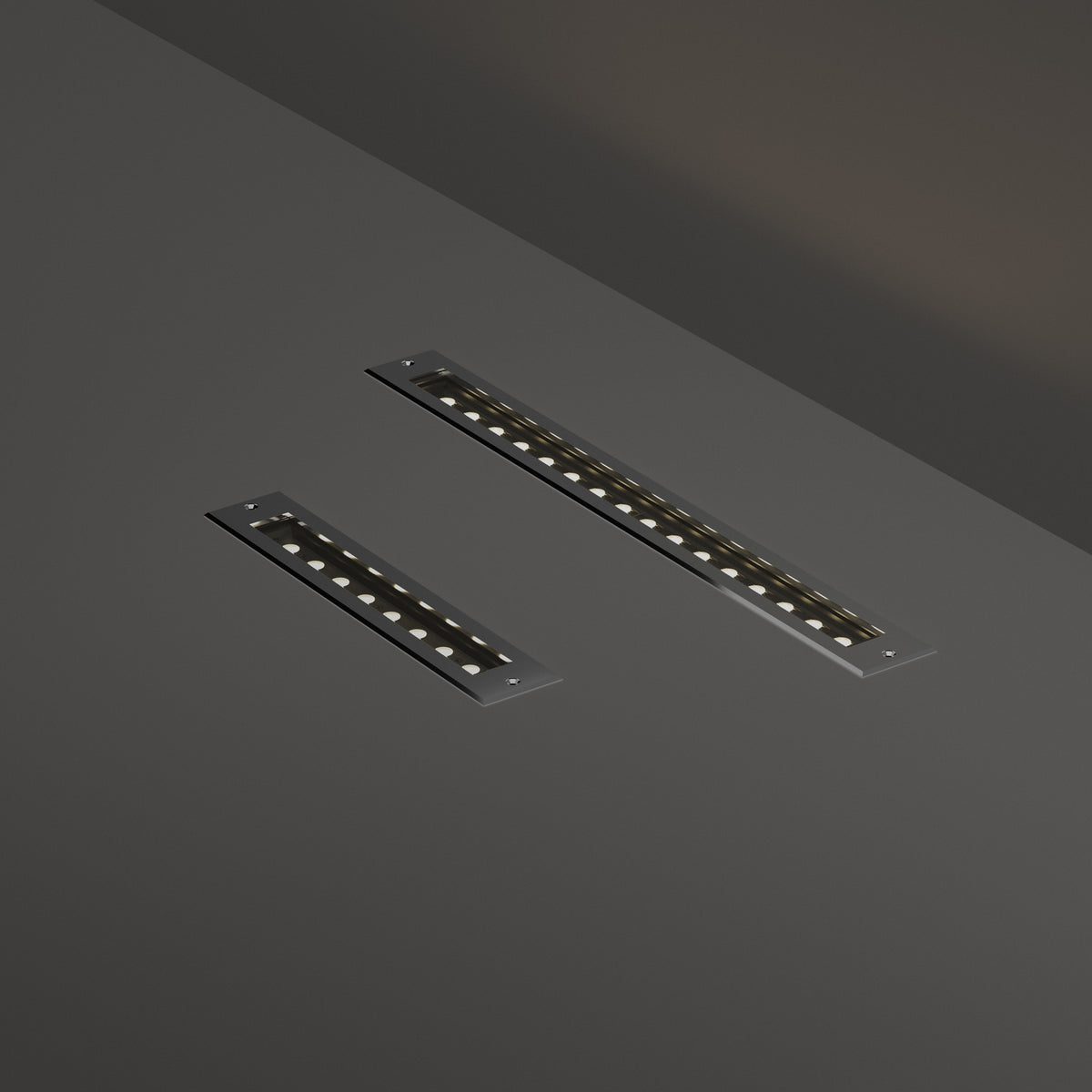 Spot încastrat de exterior Ideal Lux Thor 3000K, Ø29 cm, 351278