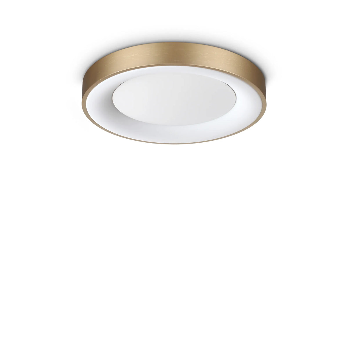 Plafonieră Ideal Lux Planet, alamă, Ø40 cm, 351773