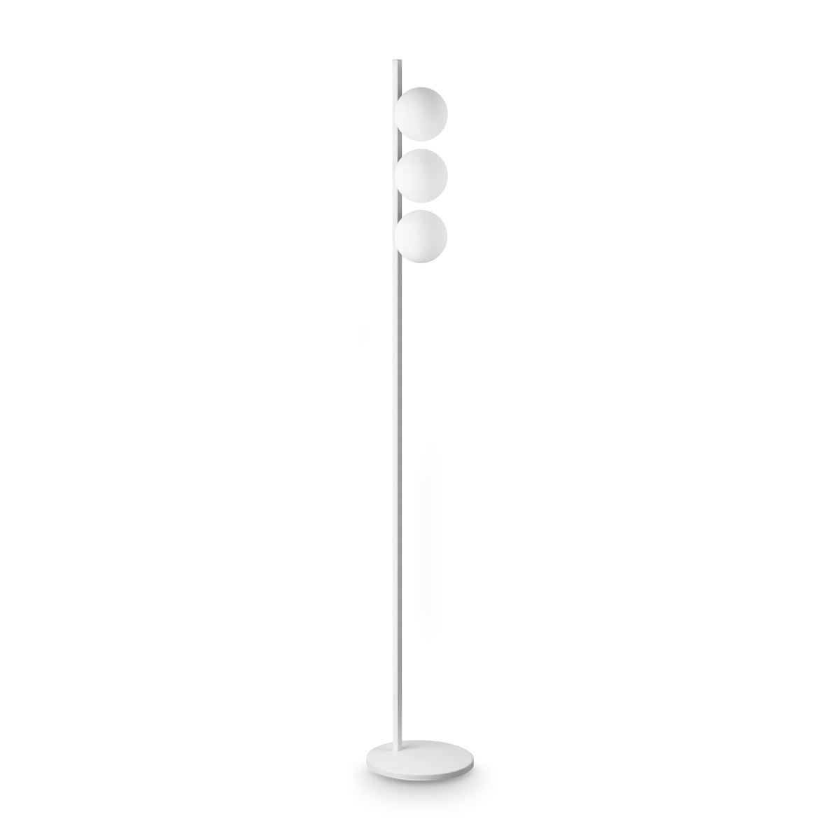 Lampadar Ideal Lux Binomio PT3, alb, 353210